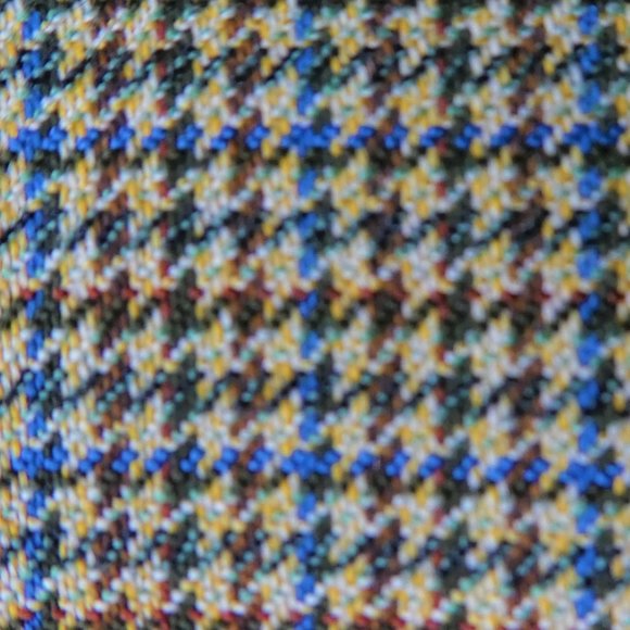 Ermenegildo Zegna Sport Coat Blazer 15mil Silk Wool 3 Btn NO Vent Houndstooth - Picture 6 of 12